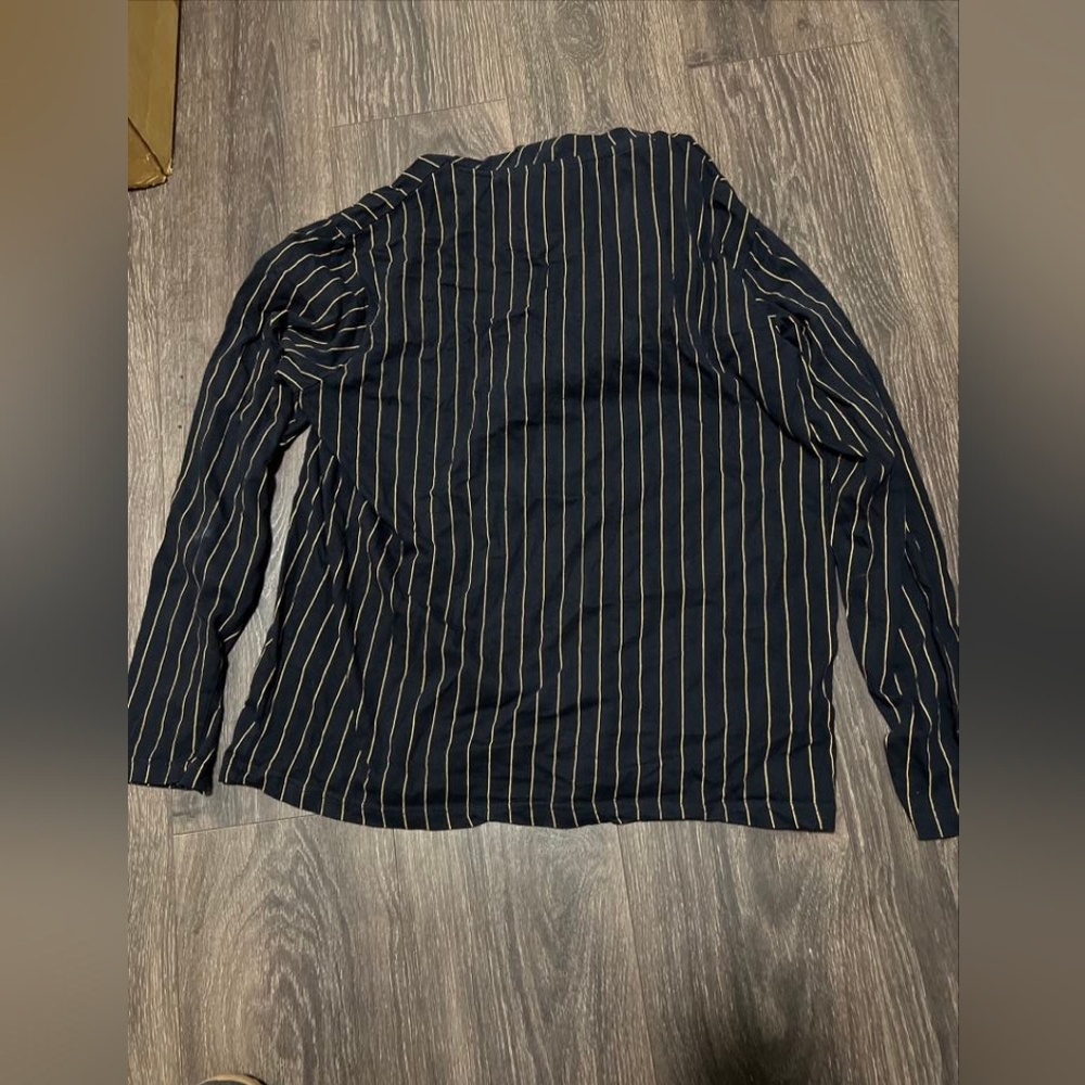 Denim and Flower Large Sweatshirt - Picture 3 of 7